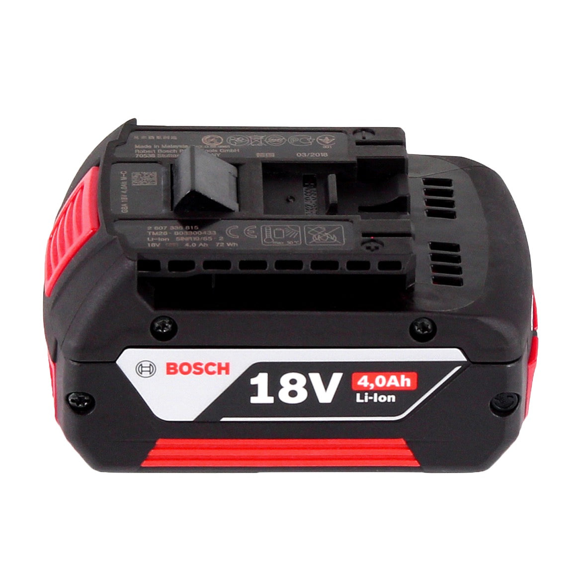 Bosch GWS 18V-15 SC Professional Akku Winkelschleifer 18 V 125 mm Brushless + 1x Akku 4,0 Ah + L-BOXX - ohne Ladegerät