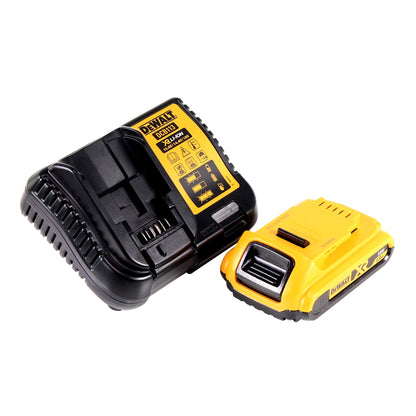 Projecteur de travail LED sur batterie DeWalt DCL 077 D1 12 V 18 V 2000 lm IP54 + 1x batterie 2,0 Ah + chargeur