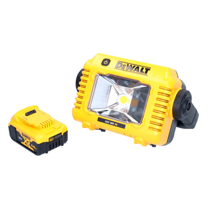 DeWalt DCL 077 Akku LED Arbeitsstrahler 12 V 18 V 2000 lm IP54 + 1x Akku 5,0 Ah - ohne Ladegerät