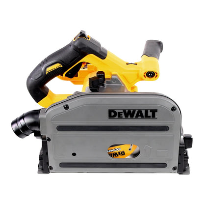 Scie plongeante sans fil DeWalt DCS 520 NT 54 V Flexvolt 165 mm + rail de guidage + TSTAK - sans batterie, sans chargeur