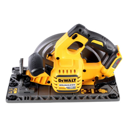 DeWalt DCS 576 NT Akku Handkreissäge 54 V FlexVolt 190 mm + Führungsschiene + T-STAK - ohne Akku, ohne Ladegerät