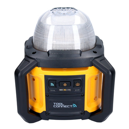 Projecteur de chantier à batterie DeWalt DCL 074 P1 18 V 5000 lm 4000 Kelvin + 1x batterie 5,0 Ah + chargeur