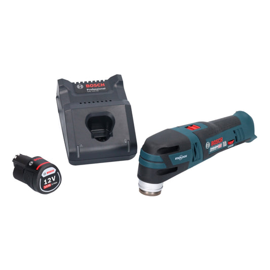 Bosch GOP 12V-28 Professional Akku Multi Cutter Starlock Brushless + 1x Akku 2,0 Ah + Ladegerät