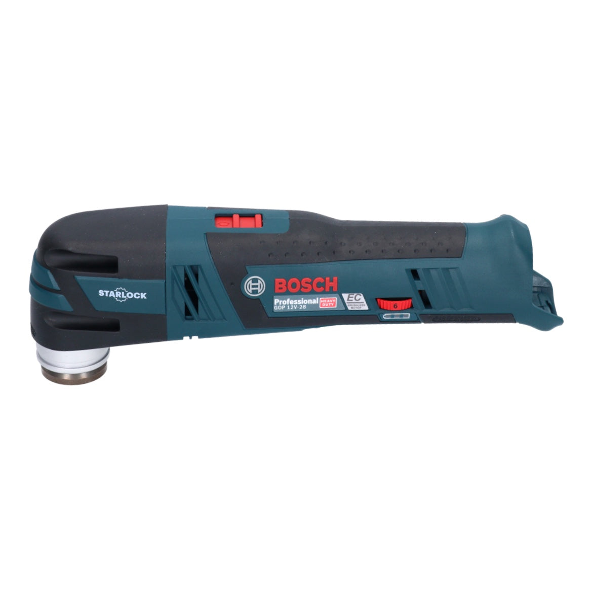 Bosch GOP 12V-28 Professional Akku Multi Cutter Starlock Brushless + 1x Akku 2,0 Ah + Ladegerät