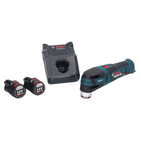 Bosch GOP 12V-28 Professional Batterie Multi Cutter Starlock Brushless + 2x batteries 3,0 Ah + chargeur