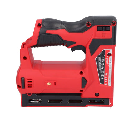 Milwaukee M12 BST-0 Akku Tacker 12 V 6 - 14 mm ( 49334596349 ) Solo - ohne Akku, ohne Ladegerät