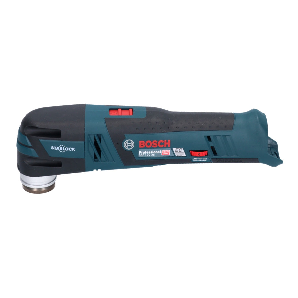 Bosch GOP 12V-28 Professional Akku Multi Cutter Starlock Brushless + 1x Akku 6,0 Ah + Ladegerät