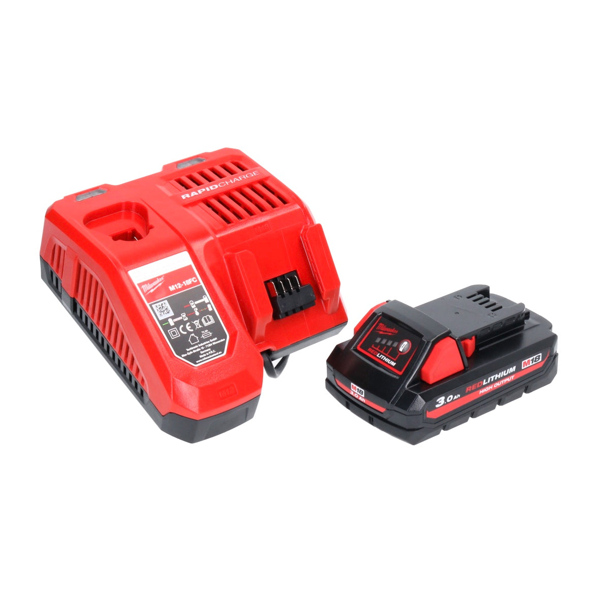 Milwaukee M18 FTR-301X Akku Fräse 18 V Brushless + 1x Akku 3,0 Ah + Ladegerät + Fräsmodule + HD Box