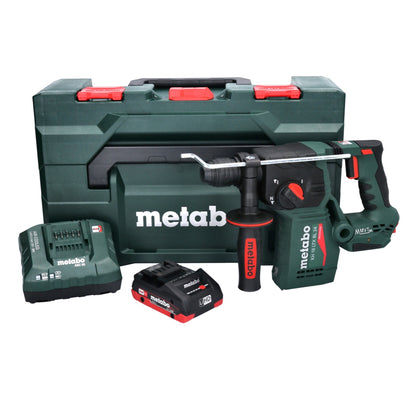 Metabo KH 18 LTX BL 24 Akku Bohrhammer 18 V 2,2 J SDS Plus Brushless + 1x Akku 4,0 Ah + Ladegerät + metaBOX