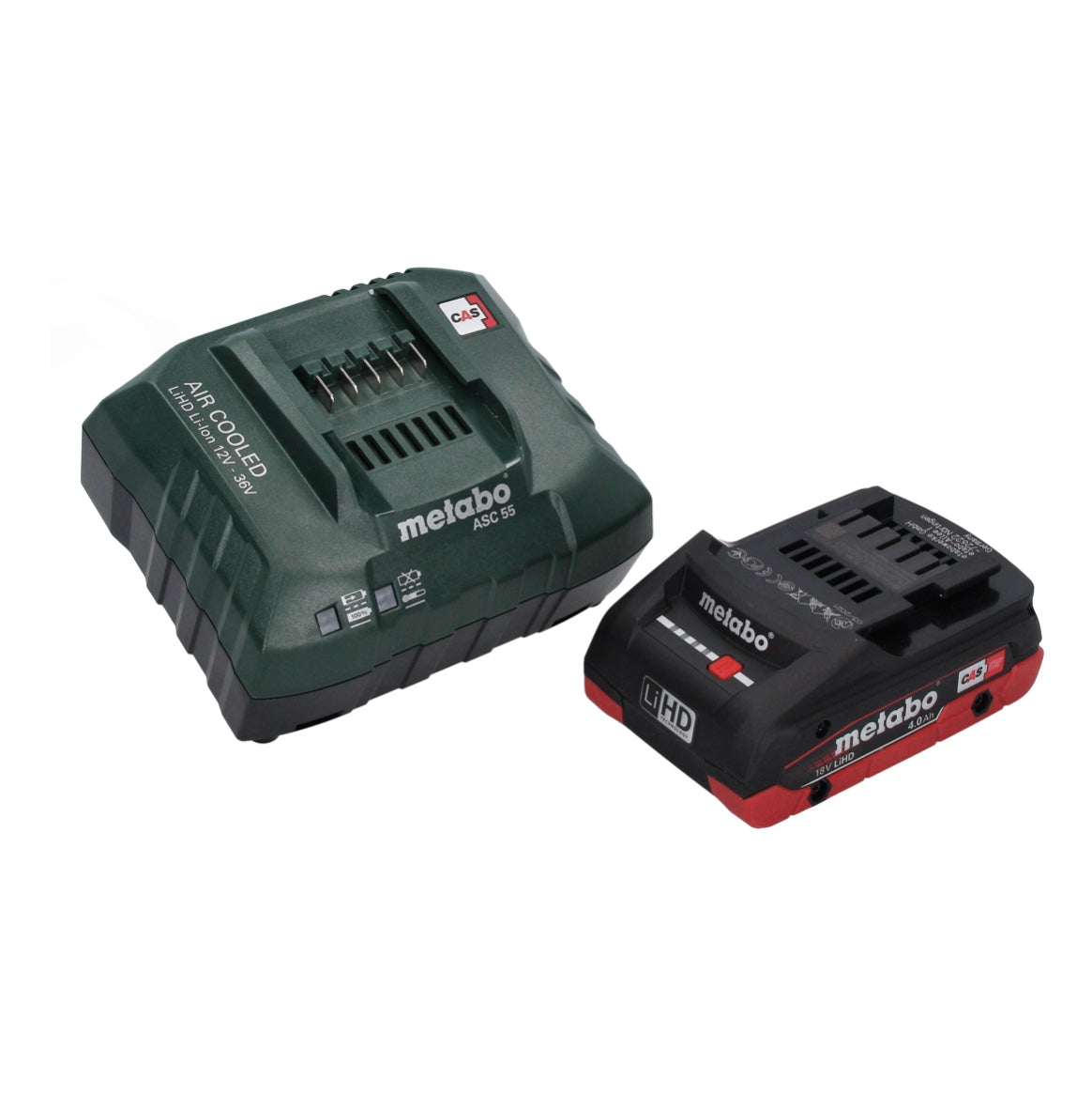 Marteau perforateur à batterie Metabo KH 18 LTX BL 24 18 V 2,2 J SDS Plus sans balais + 1 batterie 4,0 Ah + chargeur + métaBOX