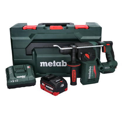 Marteau perforateur à batterie Metabo KH 18 LTX BL 24 18 V 2,2 J SDS Plus sans balais + 1 batterie 5,5 Ah + chargeur + métaBOX