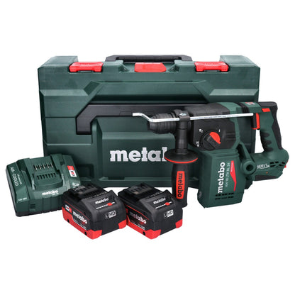 Marteau perforateur à batterie Metabo KH 18 LTX BL 24 18 V 2,2 J SDS Plus Brushless + 2x batterie 8,0 Ah + chargeur + métaBOX