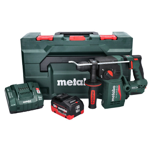 Marteau perforateur à batterie Metabo KH 18 LTX BL 24 18 V 2,2 J SDS Plus sans balais + 1 batterie 10,0 Ah + chargeur + métaBOX