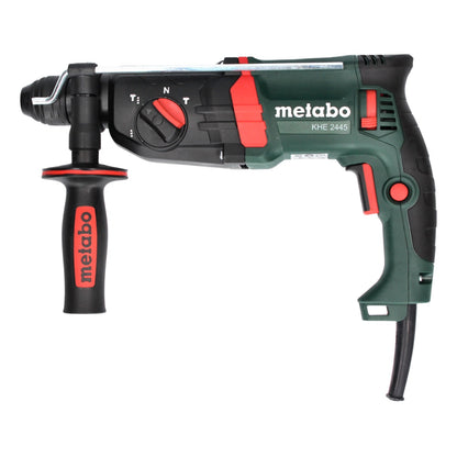 Metabo KHE 2445 Kombihammer 800 W 2,4 J SDS plus + 13 tlg. Bohrer und Meißel Set + Koffer