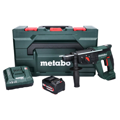 Marteau combiné à batterie Metabo KH 18 LTX 24 18 V 2,1 J SDS plus + 1x batterie 4,0 Ah + chargeur + metaBOX