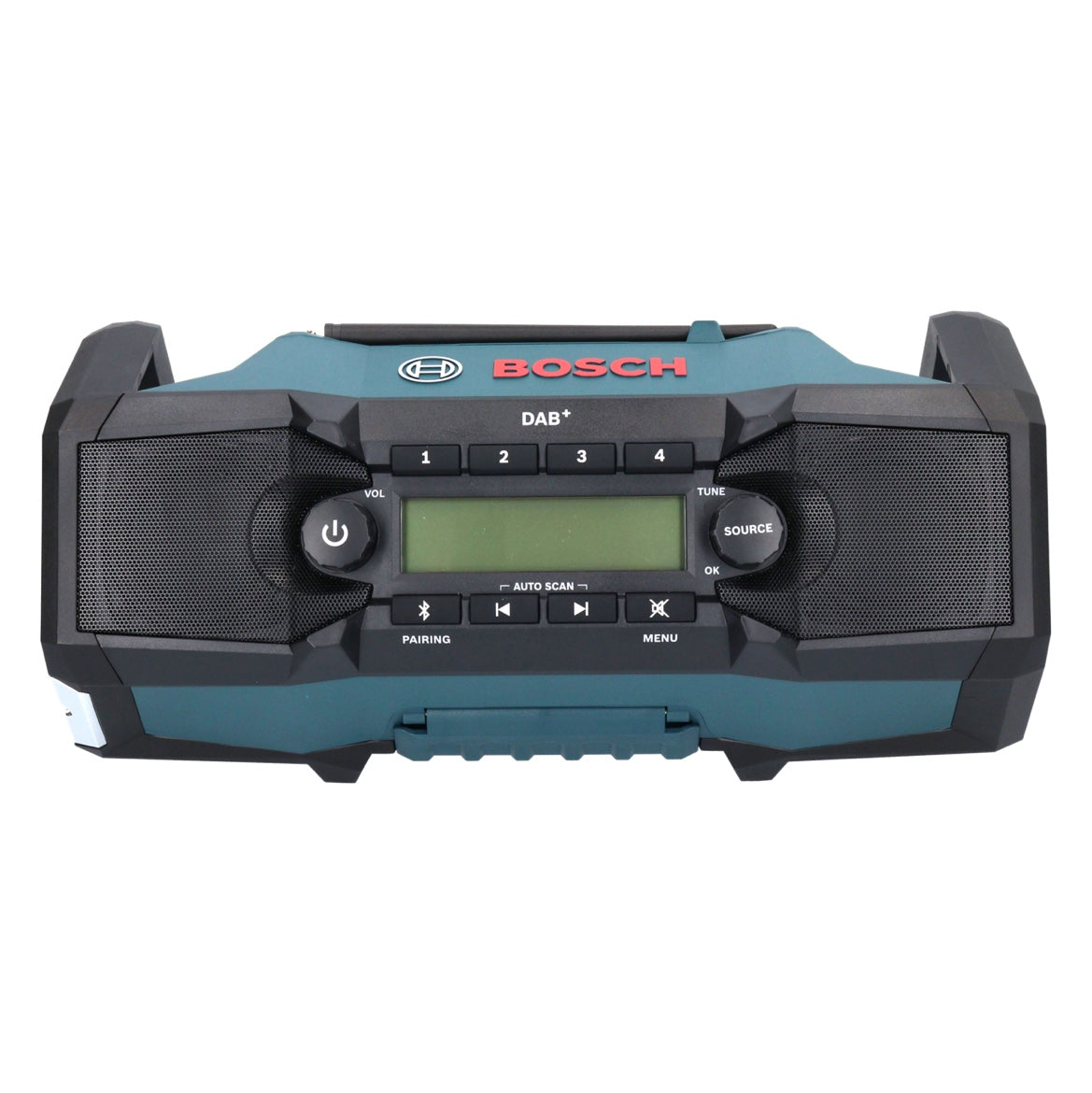 Bosch GPB 18V-2 SC Professional Akku Baustellenradio 18 V DAB+ Bluetooth AUX Solo ( 06014A3100 ) - ohne Akku, ohne Ladegerät - Toolbrothers