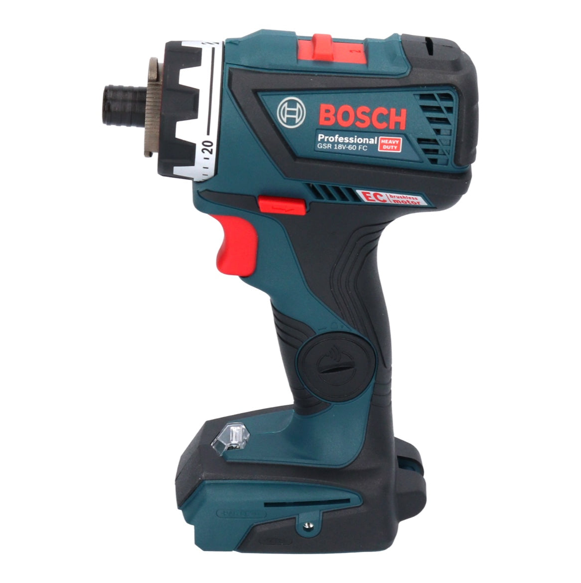 Bosch GSR 18V-60 FC Professional Akku Bohrschrauber 18 V 60 Nm Brushless + 2x Akku 2,0 Ah + Ladegerät + Aufsätze + L-Boxx - Toolbrothers