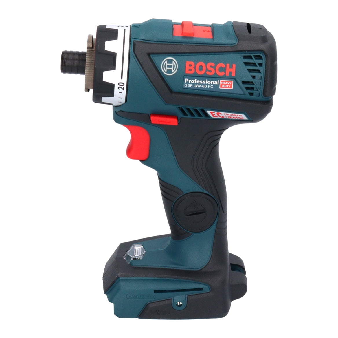 Bosch GSR 18V-60 FC Professional Akku Bohrschrauber 18 V 60 Nm Brushless + 2x Akku 4,0 Ah + Ladegerät + Aufsätze + L-Boxx - Toolbrothers