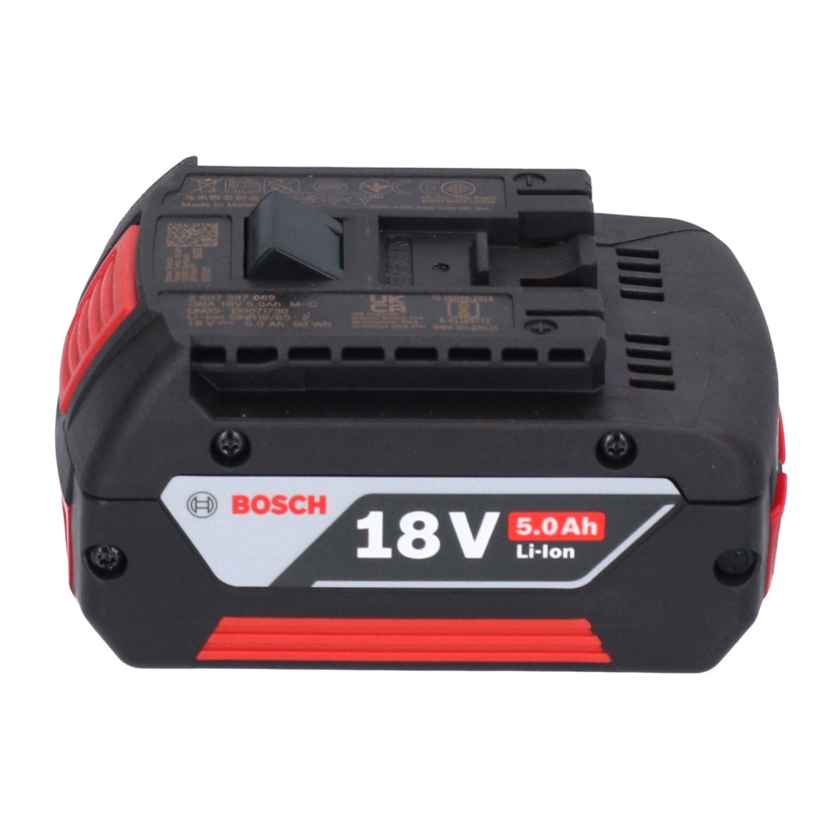 Bosch GSR 18V-60 FC Professional Akku Bohrschrauber 18 V 60 Nm Brushless + 1x Akku 5,0 Ah + Aufsätze + L-Boxx - ohne Ladegerät - Toolbrothers