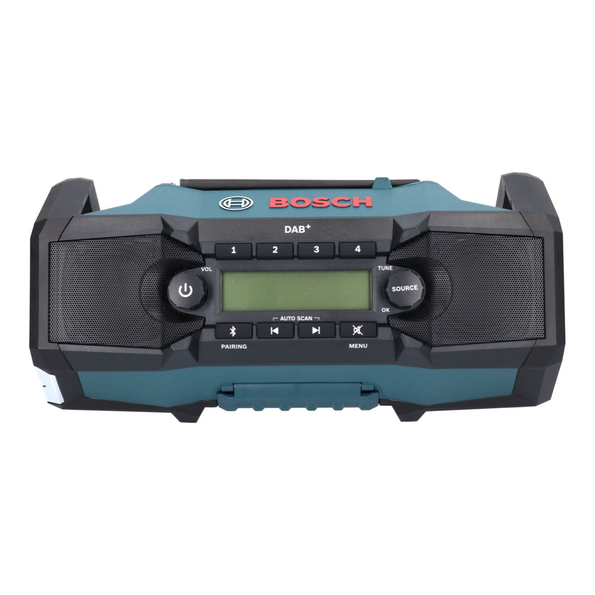 Bosch GPB 18V-2 SC Radio de chantier professionnelle sur batterie 18 V DAB+ Bluetooth AUX + 1x batterie 2,0 Ah - sans chargeur