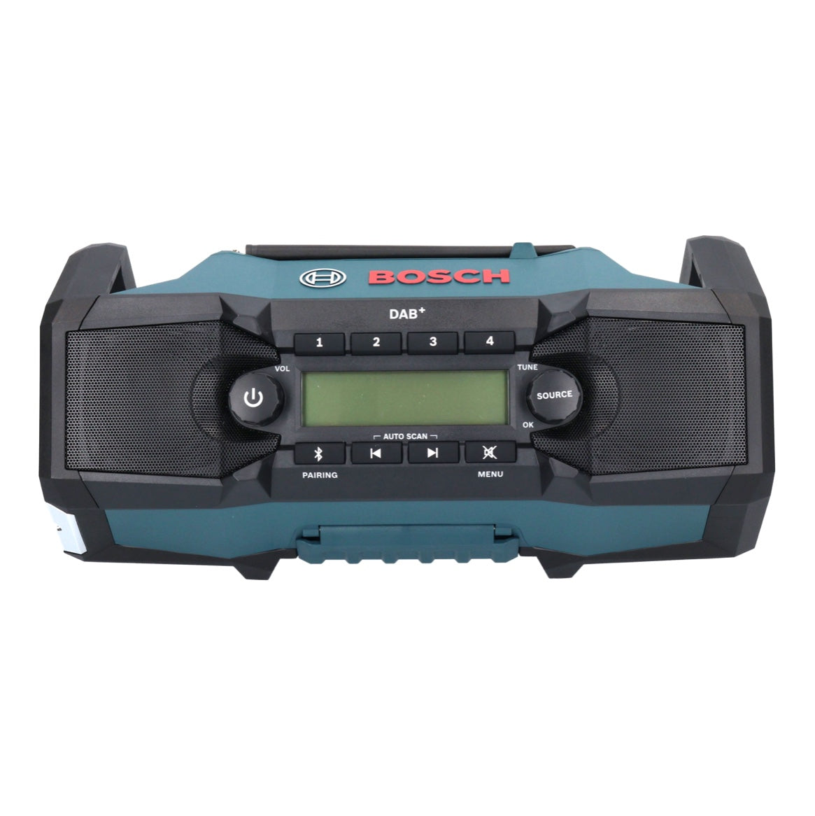 Bosch GPB 18V-2 SC Professional Akku Baustellenradio 18 V DAB+ Bluetooth AUX + 2x Akku 2,0 Ah + Ladegerät