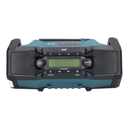 Bosch GPB 18V-2 SC Professional Akku Baustellenradio 18 V DAB+ Bluetooth AUX + 2x Akku 4,0 Ah + Ladegerät