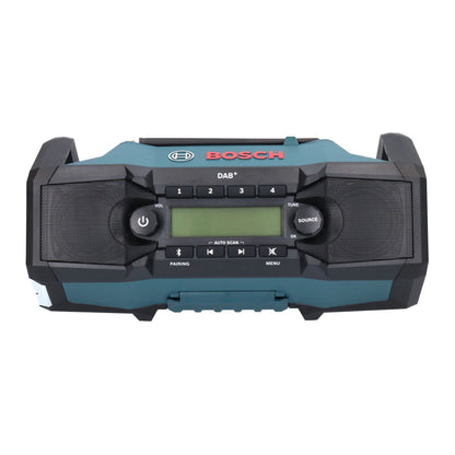 Bosch GPB 18V-2 SC Radio de chantier professionnelle sur batterie 18 V DAB+ Bluetooth AUX + 1x batterie 5,0 Ah - sans chargeur