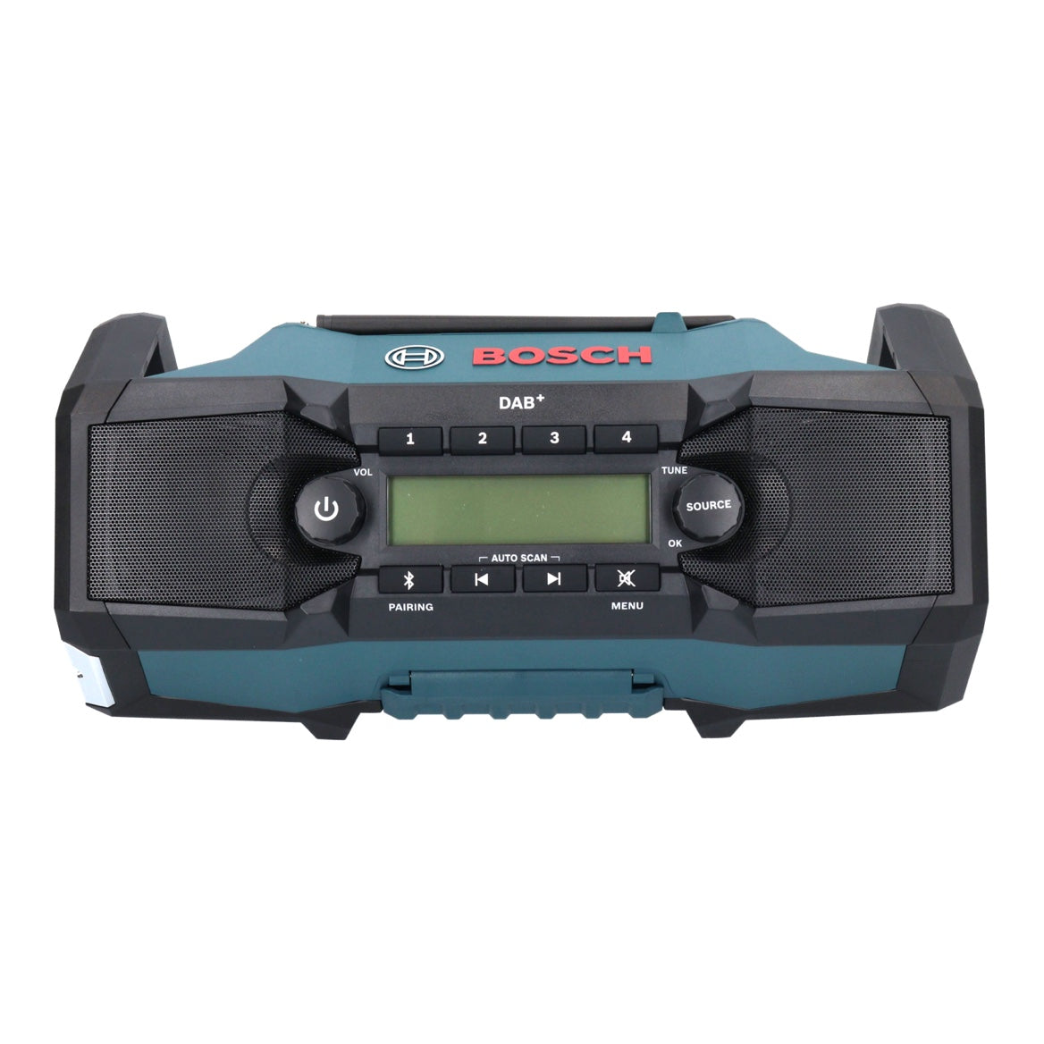 Bosch GPB 18V-2 SC Professional Akku Baustellenradio 18 V DAB+ Bluetooth AUX + 1x Akku 5,0 Ah + Ladegerät