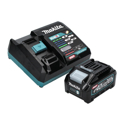 Makita GA 038 GM1 Akku Winkelschleifer 40 V max. 230 mm Brushless XGT + 1x Akku 4,0 Ah + Ladegerät