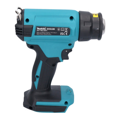 Makita DHG 180 T1 Akku Heißluftgebläse 18 V 550 °C + 1x Akku 5,0 Ah - ohne Ladegerät - Toolbrothers