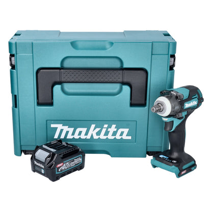 Makita TW 004 GA101 Akku Schlagschrauber 40 V max. 1/2" 350 Nm XGT Brushless + 1x Akku 2,0 Ah + Makpac- ohne Ladegerät