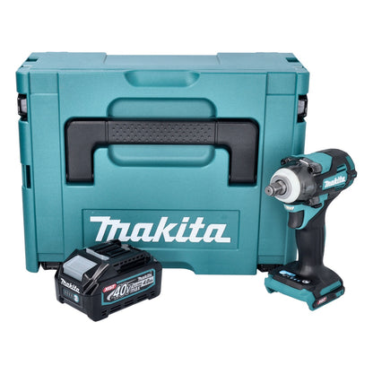 Makita TW 004 GM101 Akku Schlagschrauber 40 V max. 1/2" 350 Nm XGT Brushless + 1x Akku 4,0 Ah + Makpac- ohne Ladegerät