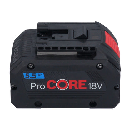 Bosch Starter Set 2x ProCORE 18 V 5,5 Ah Professional Akku ( 2x 1600A02149 ) + GAL 18V-160 C Ladegerät ( 1600A019S5 )