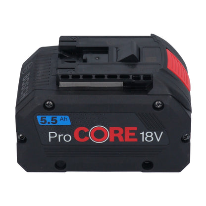 Bosch Starter Set 4x ProCORE 18 V 5,5 Ah Professional Akku ( 4x 1600A02149 ) + GAL 18V-160 C Ladegerät ( 1600A019S5 )