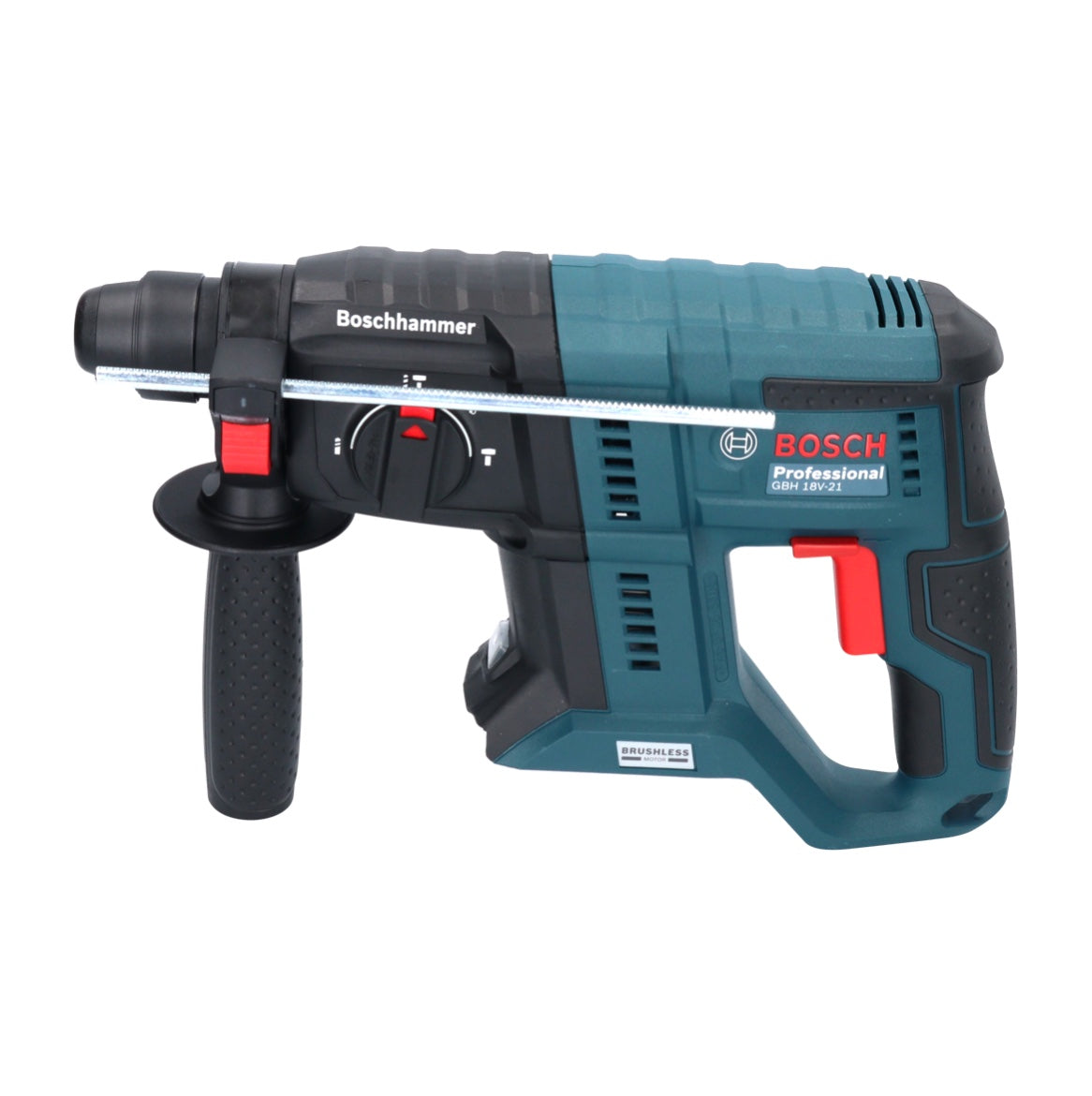 Bosch GBH 18V-21 Professional Akku Bohrhammer 18 V 2,0 J Brushless + 1x ProCORE Akku 5,5 Ah + L-Boxx - ohne Ladegerät