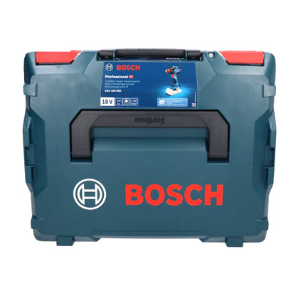 Bosch GDX 18V-200 Professional Clé à chocs rotative sans fil 18 V 200 Nm sans balais + 1x batterie ProCORE 5,5 Ah + L-Boxx - sans chargeur