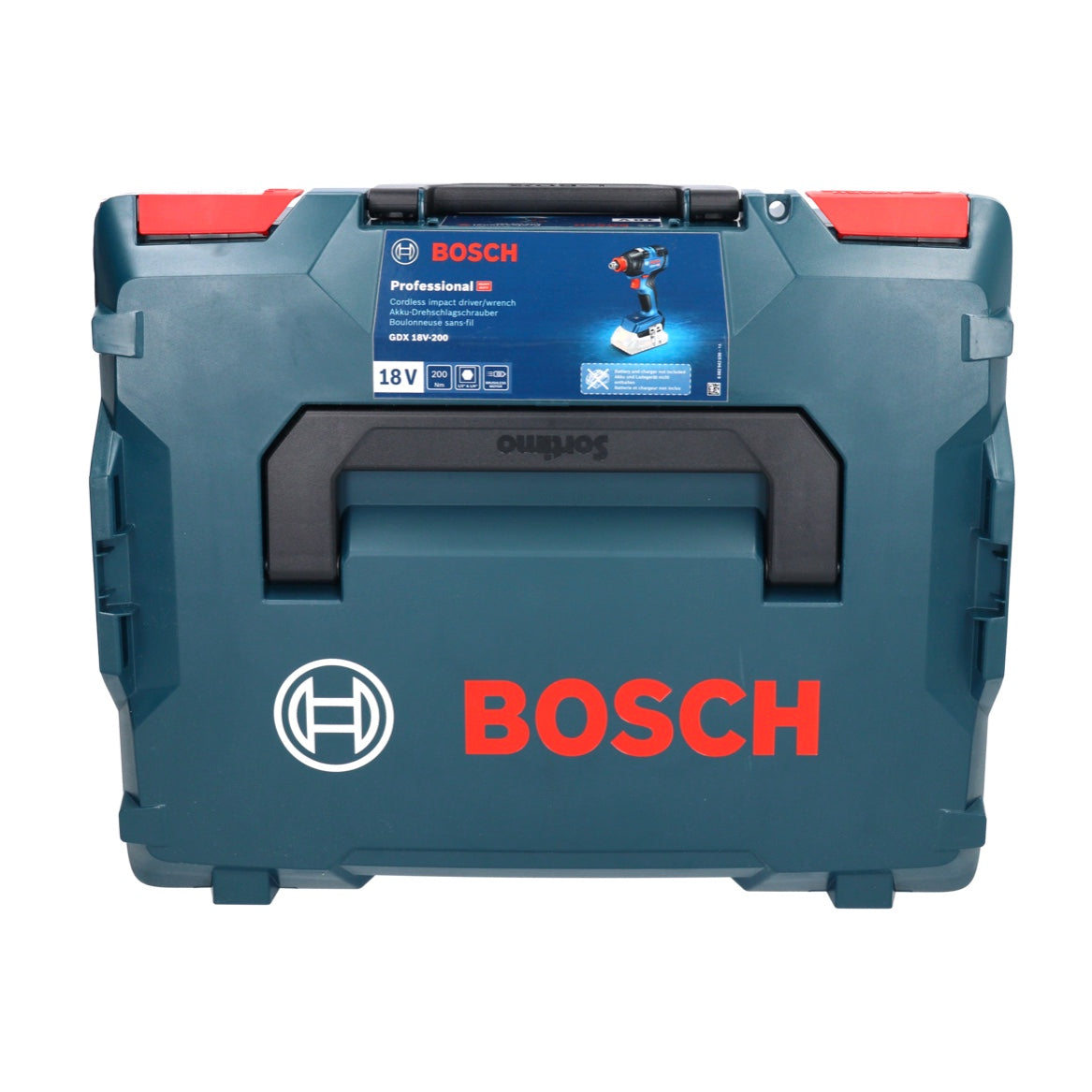 Bosch GDX 18V-200 Professional Akku Drehschlagschrauber 18 V 200 Nm Brushless + 1x ProCORE Akku 5,5 Ah + Ladegerät + L-Boxx