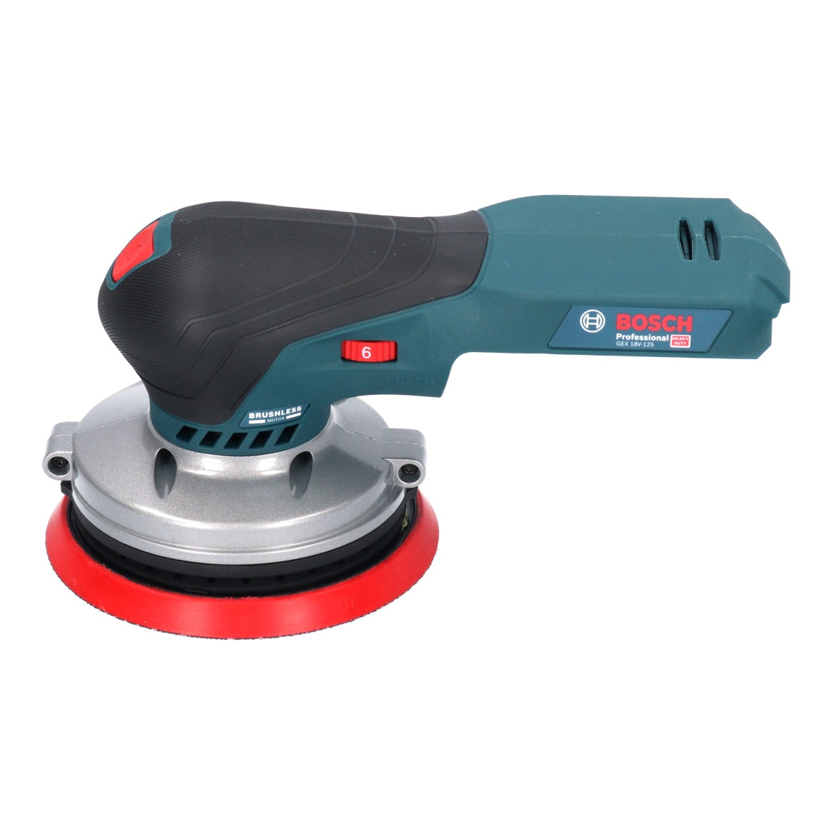 Bosch GEX 18V-125 Professional Akku Exzenterschleifer 18 V 125 mm Brushless + 1x ProCORE Akku 5,5 Ah + L-Boxx - ohne Ladegerät