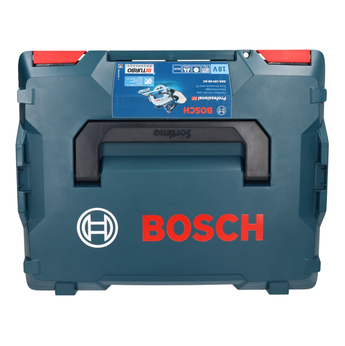 Bosch GKS 18V-68 GC Professional Akku Handkreissäge 18 V 190 mm Biturbo Brushless + 1x ProCORE Akku 5,5 Ah + Ladegerät + L-Boxx