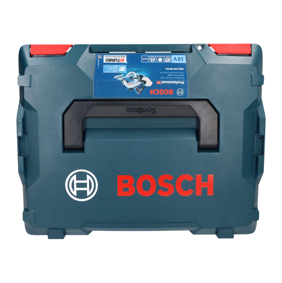 Bosch GKS 18V-68 GC Professional Akku Handkreissäge 18 V 190 mm Biturbo Brushless + 2x ProCORE Akku 5,5 Ah + Ladegerät + L-Boxx