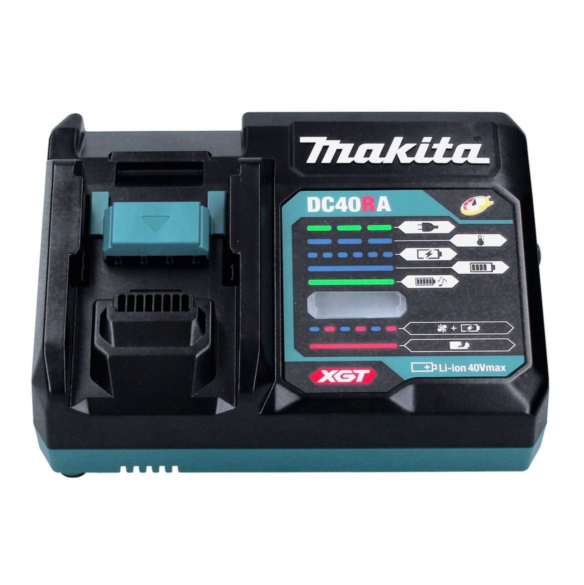 Kit source d'alimentation Makita 4x batterie BL 4020 40 V max. 2,0 Ah XGT (4x 191L29-0) + chargeur DC 40 RA (191E07-8)