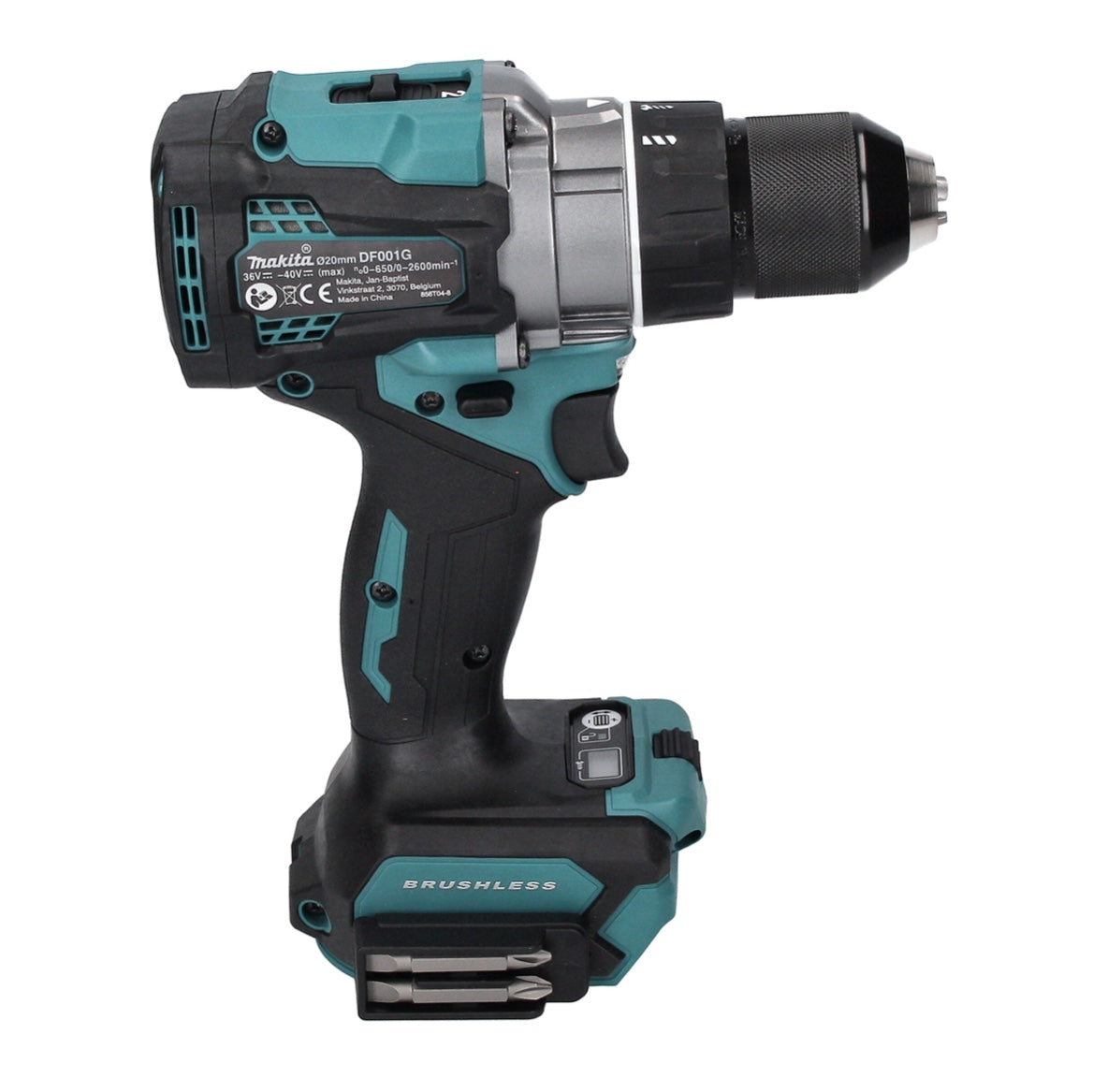 Makita DF 001 GA1 Akku Bohrschrauber 40 V max. 140 Nm XGT Brushless + 1x Akku 2,0 Ah - ohne Ladegerät