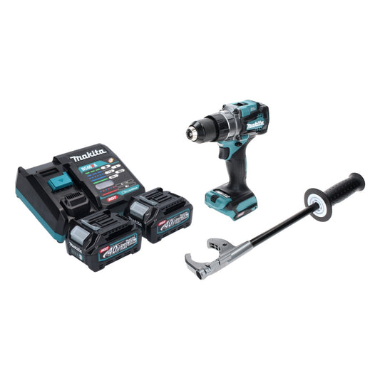 Makita DF 001 GA2 perceuse-visseuse sans fil 40 V max. 140 Nm XGT Brushless + 2x batteries 2,0 Ah + chargeur