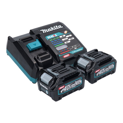 Makita DF 001 GA2 Akku Bohrschrauber 40 V max. 140 Nm XGT Brushless + 2x Akku 2,0 Ah + Ladegerät