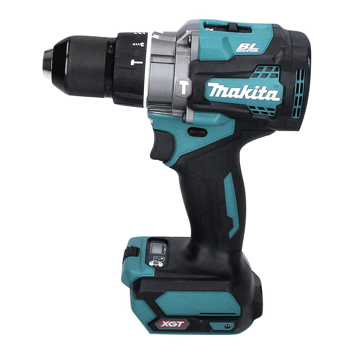 Makita HP 001 GA2 Akku Schlagbohrschrauber 40 V max. 140 Nm XGT Brushless + 2x Akku 2,0 Ah + Ladegerät