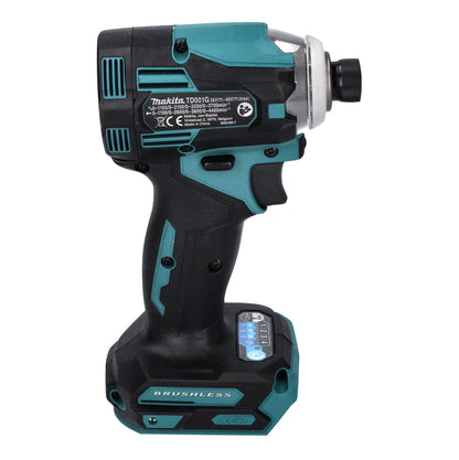 Makita TD 001 GA1 Akku Schlagschrauber 40 V max. 220 Nm 1/4" XGT Brushless + 1x Akku 2,0 Ah - ohne Ladegerät