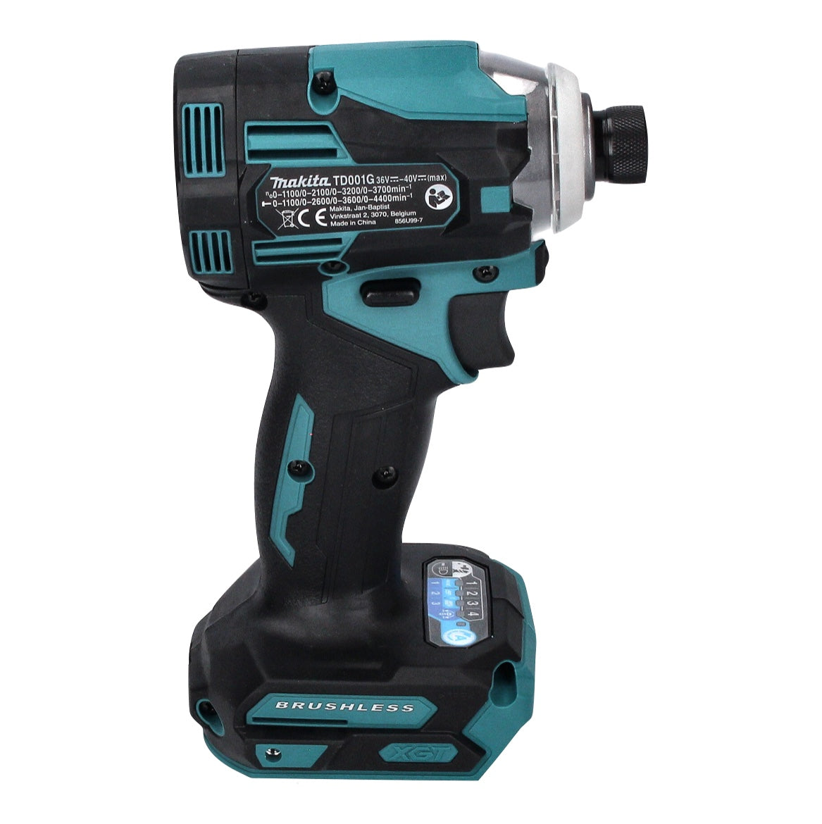 Makita TD 001 GA1 Akku Schlagschrauber 40 V max. 220 Nm 1/4" XGT Brushless + 1x Akku 2,0 Ah + Ladegerät