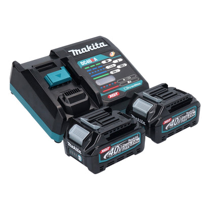 Makita TD 001 GA201 clé à chocs sans fil 40 V max. 220 Nm 1/4" XGT Brushless + 2x batterie 2,0 Ah + chargeur + Makpac