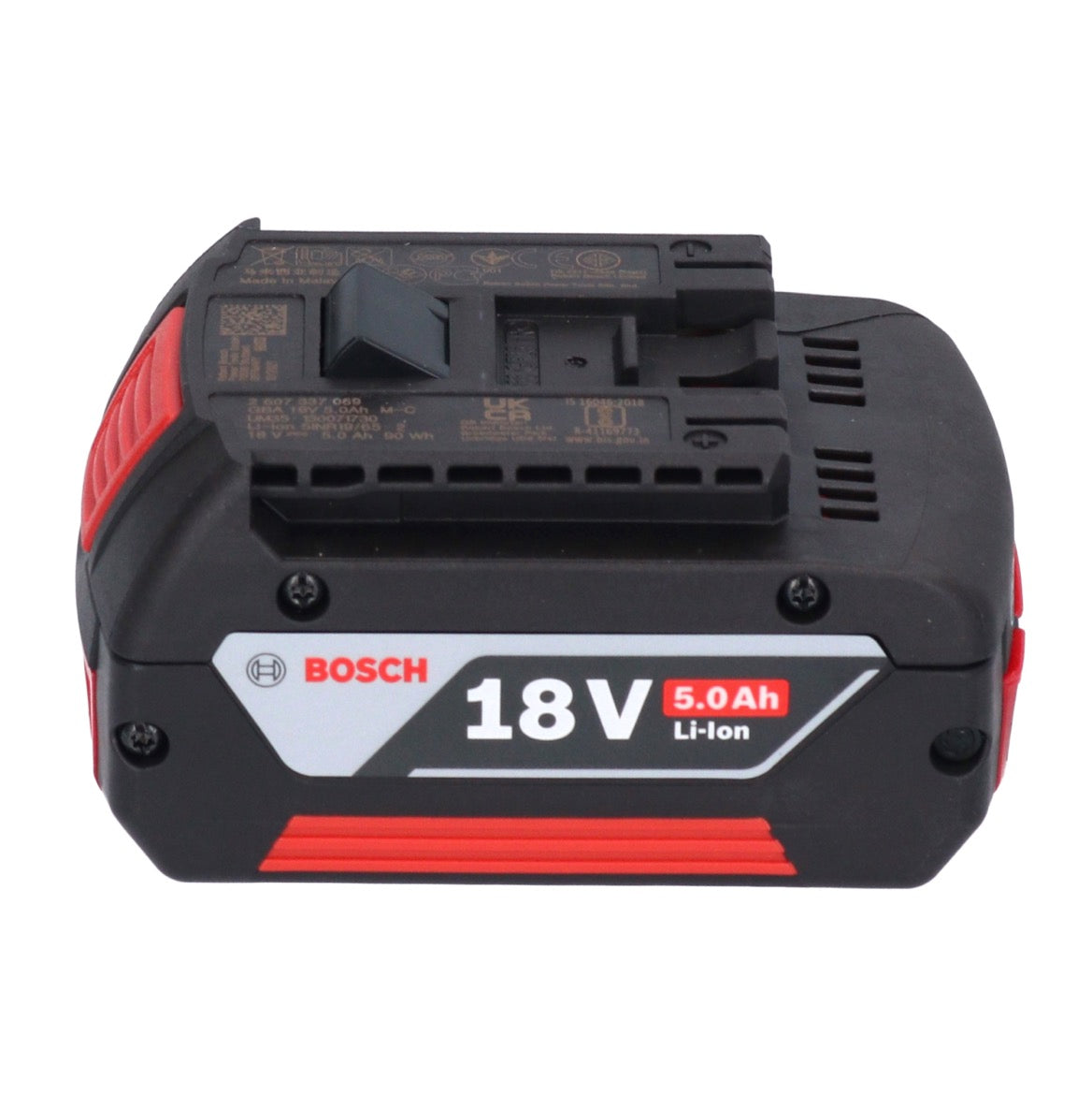 Bosch GHG 18V-50 Professional Akku Heissluftgebläse 18 V 300° C / 500° C + 1x Akku 5,0 Ah + L-Boxx - ohne Ladegerät - Toolbrothers