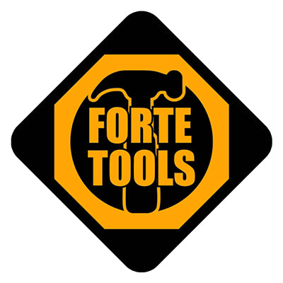 FORTE Tools JMT-19 Jumbo Toolbox in 48x32x24 cm, Werkzeugkoffer, Koffer mit Metall-Laschen und internen Organizer, herausnehmbar, abschließbar ( 000051144549 )